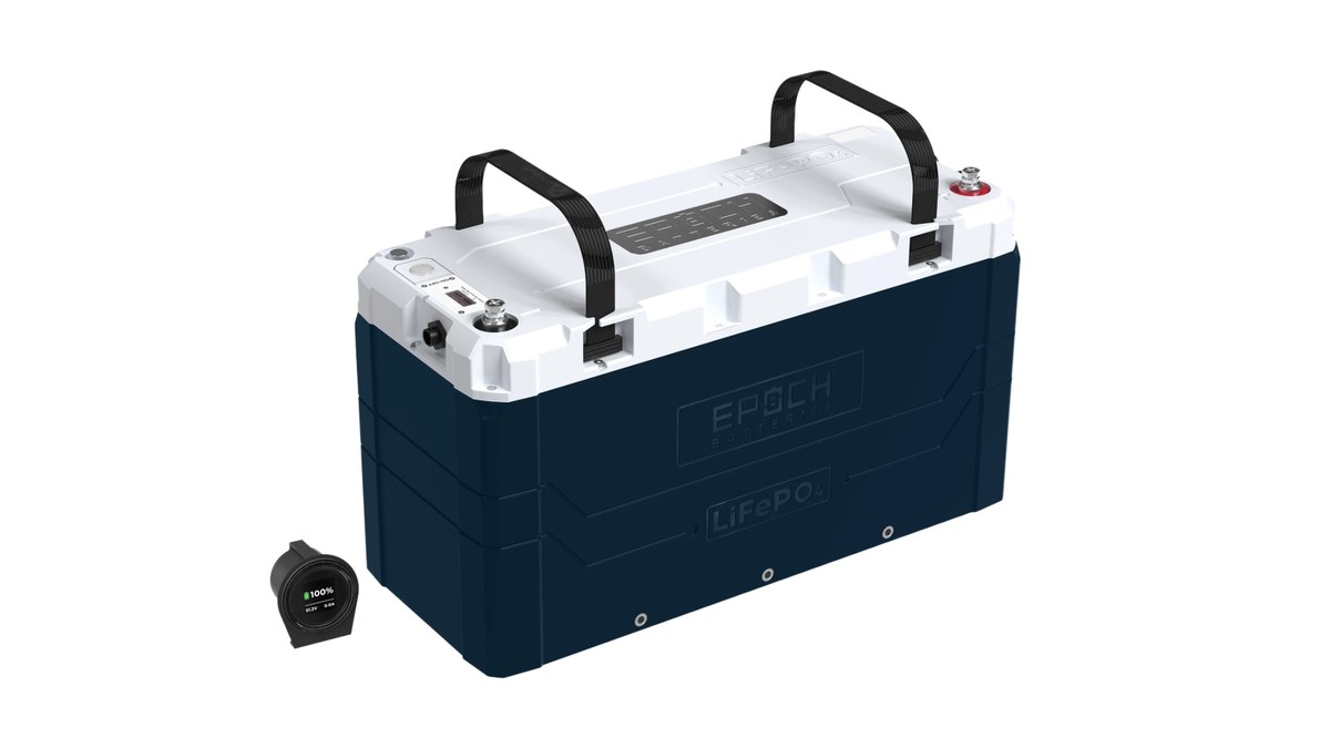 Epoch 48 V 100 Ah heated LiFePO4 battery module
